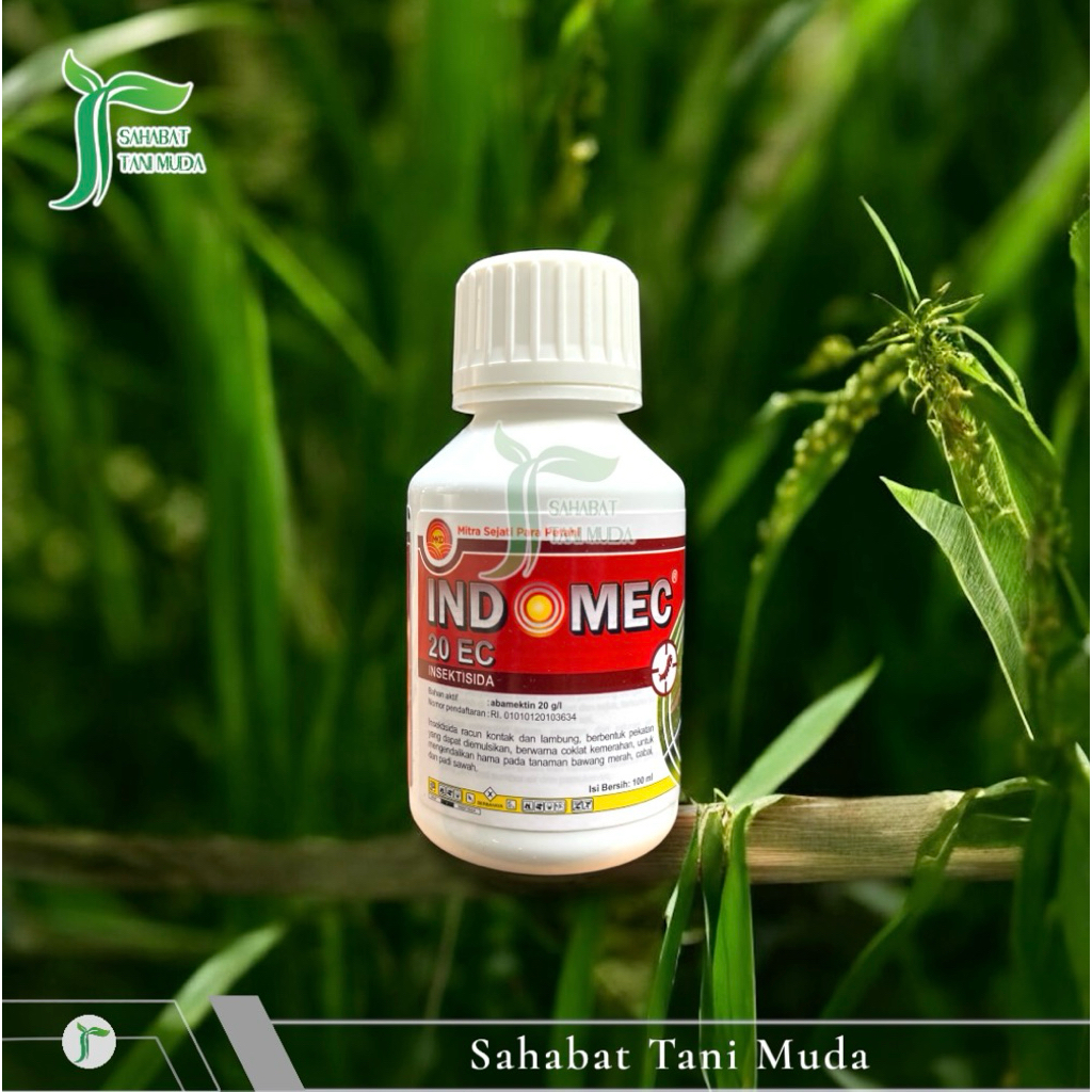 Insektisida INDOMEC 20 EC : Abamektin 20 g/l