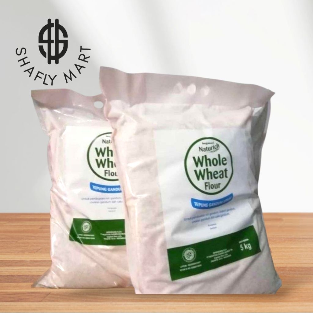 Naturich Tepung Gandum Utuh 5 kg