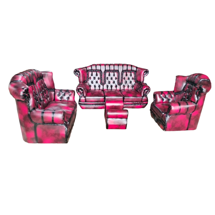 Sofa Tamu 321 / Sofa Ruang Tamu 321 / Sofa Jaguar Kancing 321 + Meja