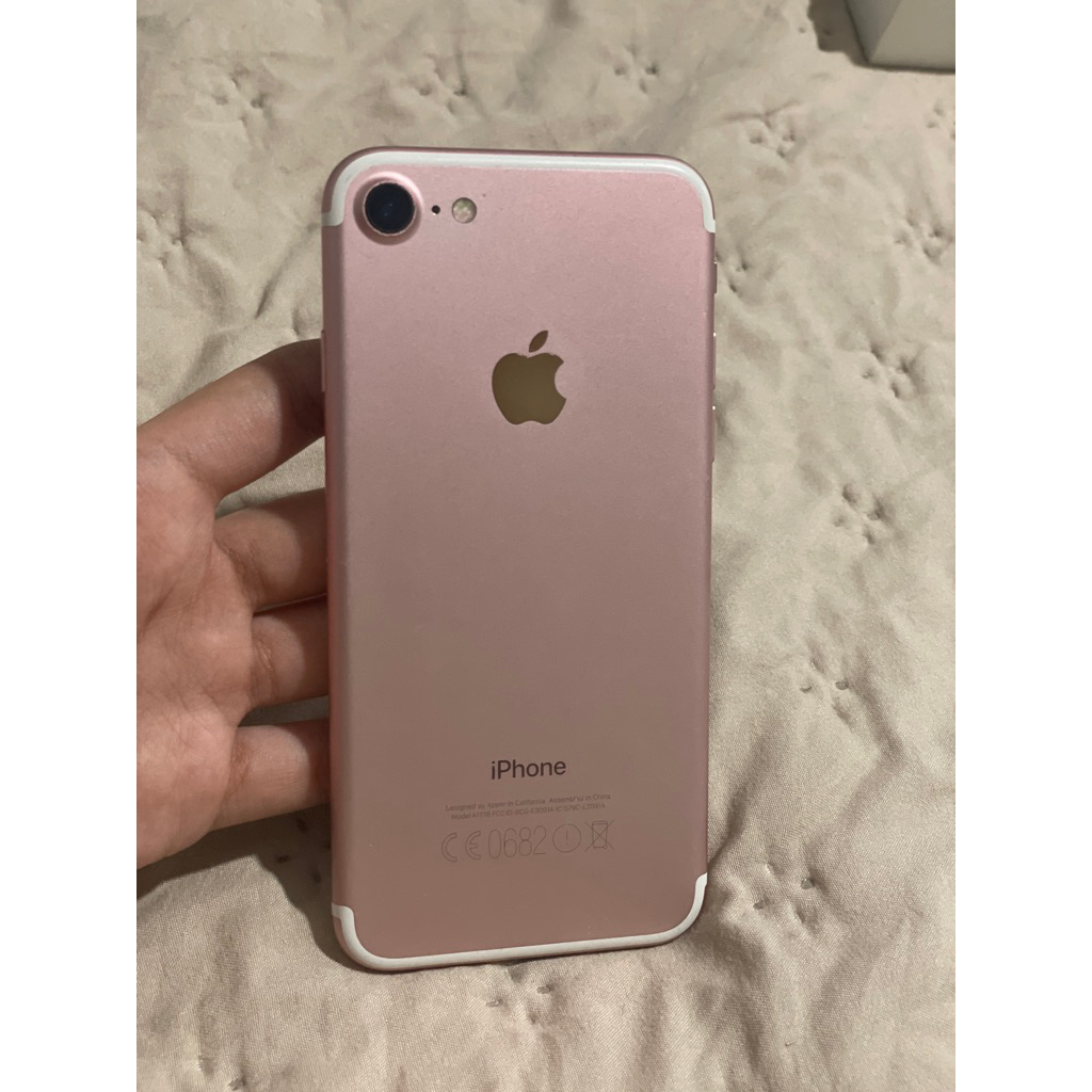 iphone 7 rosegold rose gold pink apple ex erafone bekas second ibox