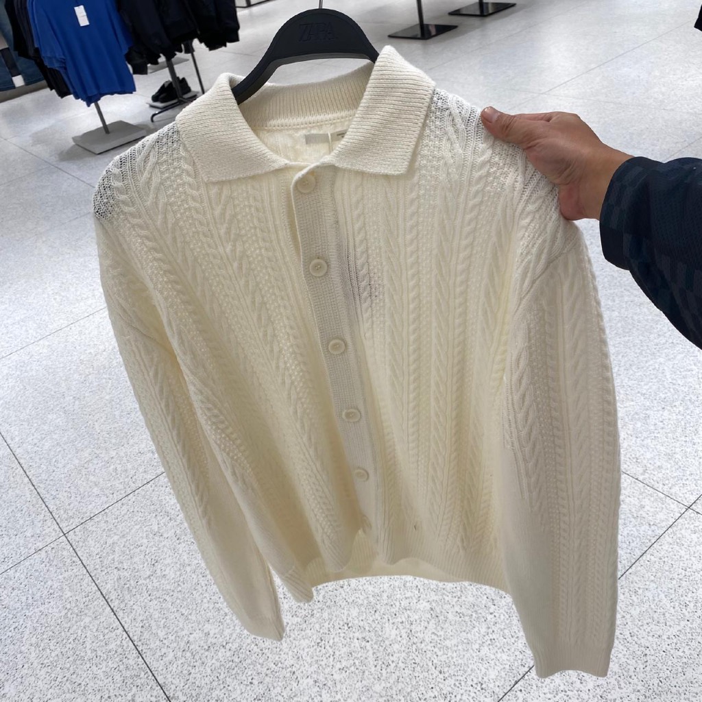 Jastipp. Cardigan Knitwear Zara (Man)