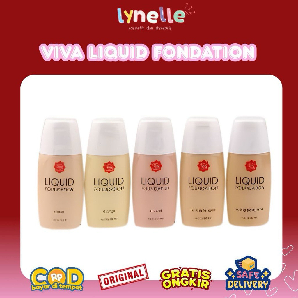 VIVA LIQUID FOUNDATION ALAS BEDAK CAIR
