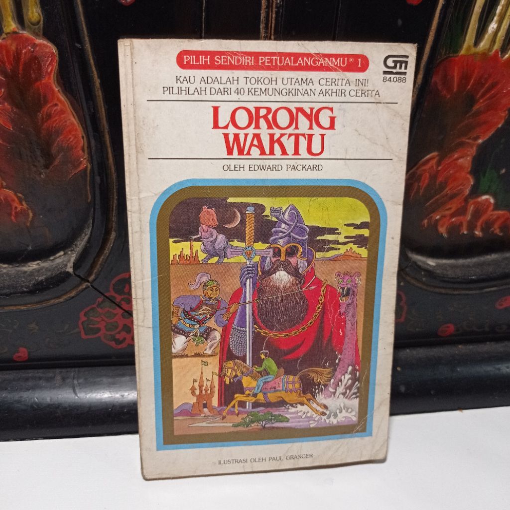 buku novel pilih sendiri petualanganmu : lorong waktu