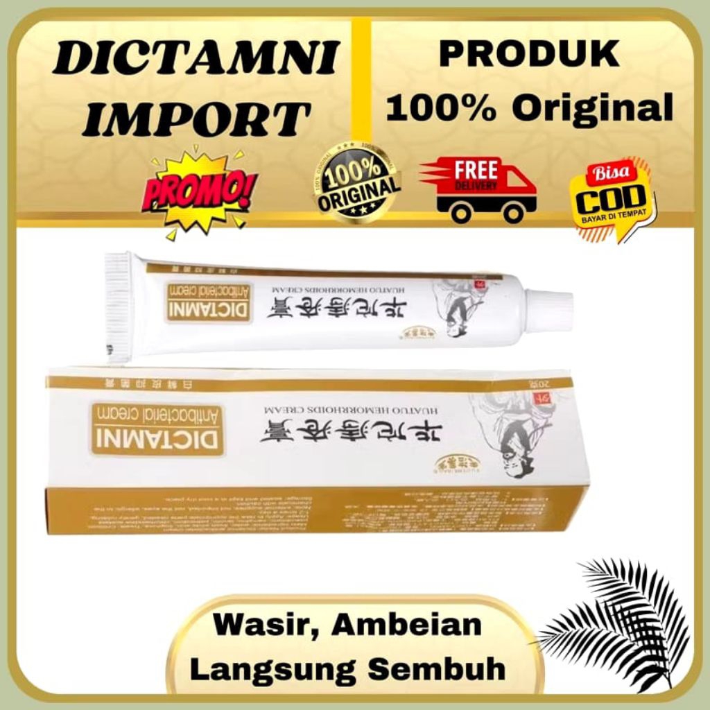 [ORIGINAL] Dictamni Salep Wasir Obat China Paling Ampuh Mengobati Ambeyen Menghilangkan Benjolan