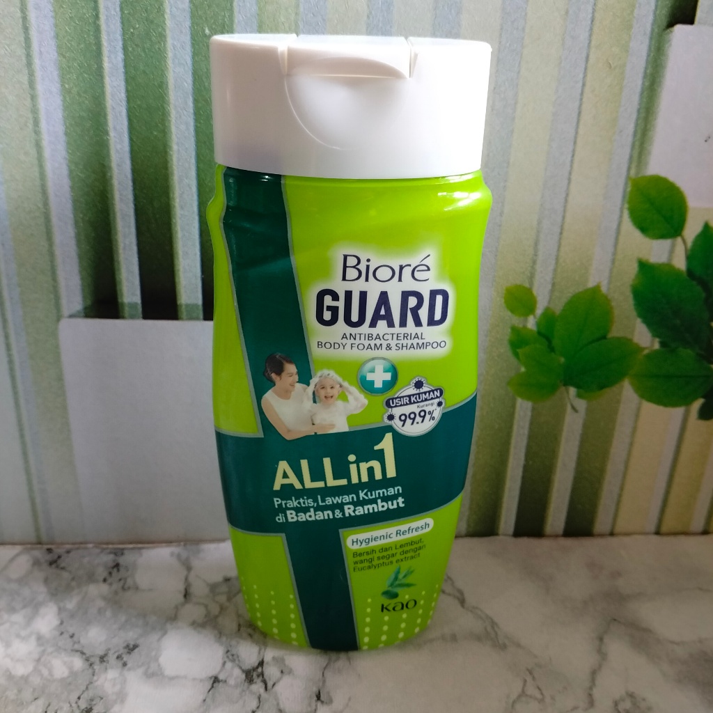 Sabun Cair & Shampo AntiBacterial Biore Guard 100ML