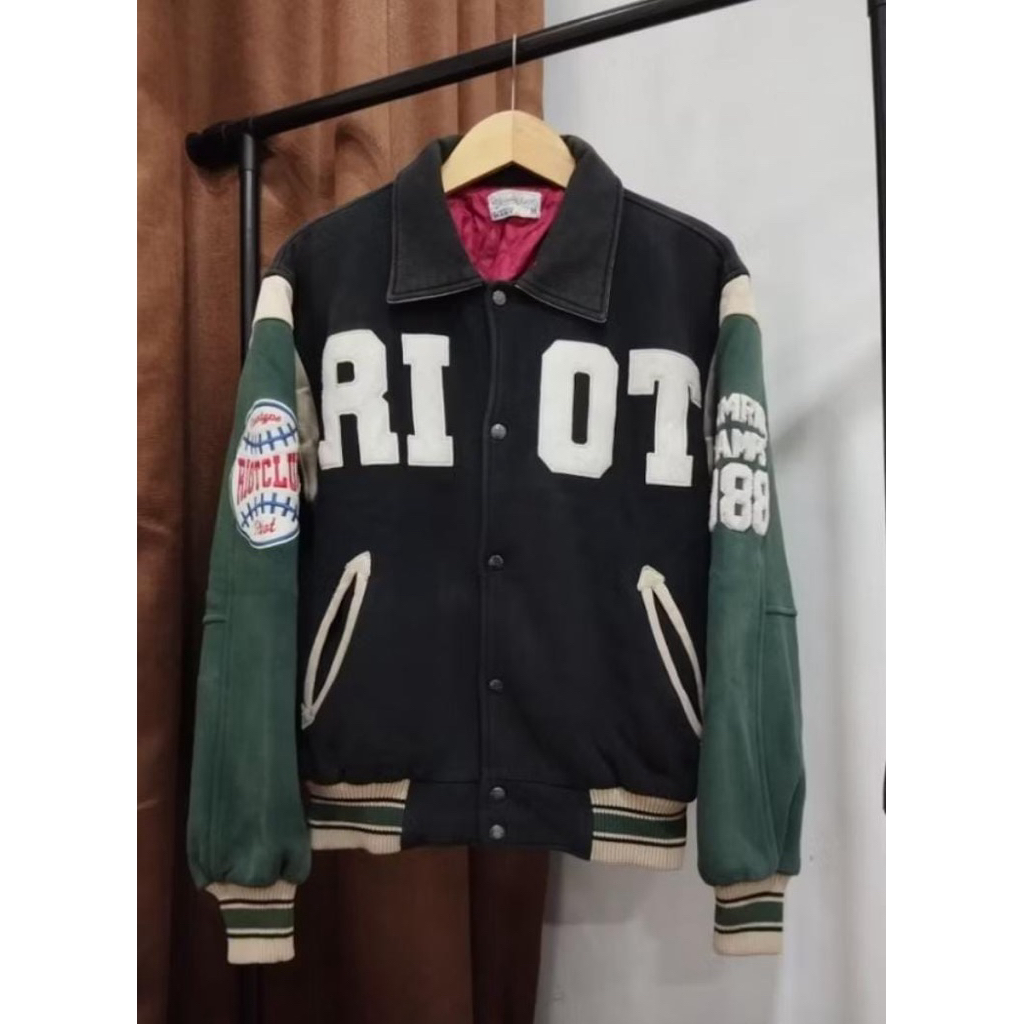 varsity champ jacket rawtype riot tomcat 1 original raw type limited edition