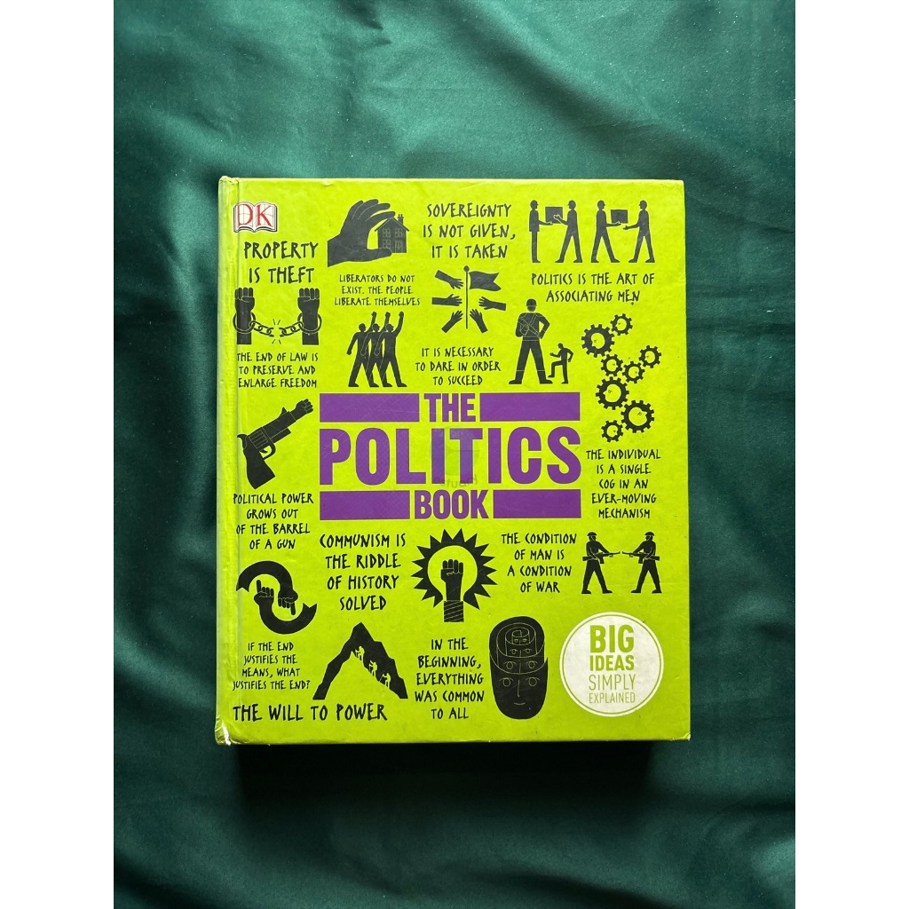 PRELOVED - Novel/Buku The Politics Book - DK Publishing