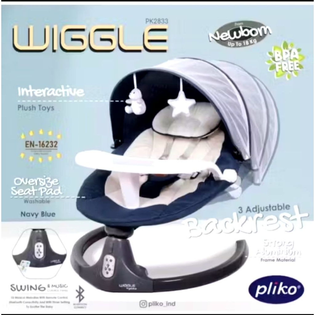 WIGGLES by Pliko Kursi Goyang Bayi Newborn