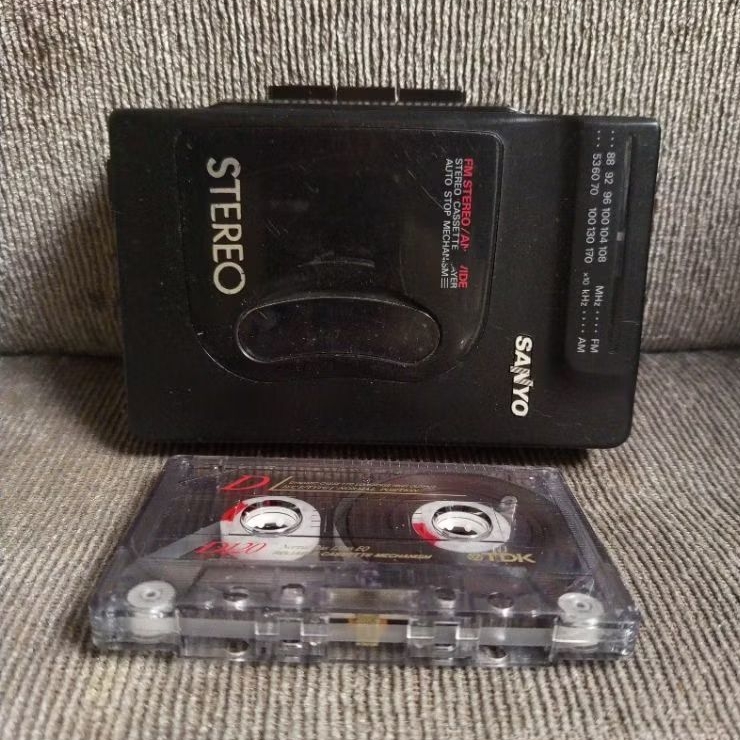 walkman sanyo - walkman radio/tape kaset