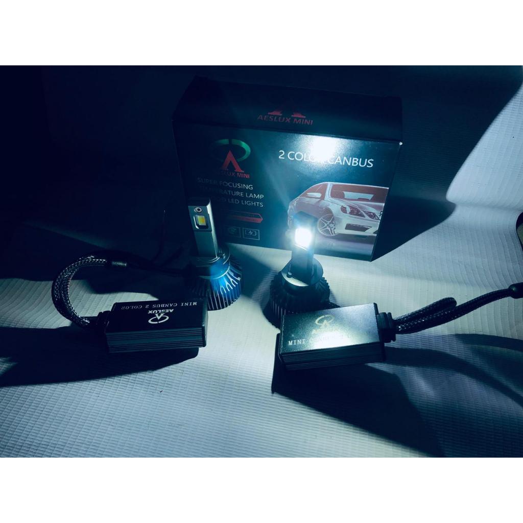 H16 LED PUTIH AESLUX MINI 6000K CANBUS - Untuk Honda Jazz, City, Brio, Mobilio - Fog Lamp LED - SALE