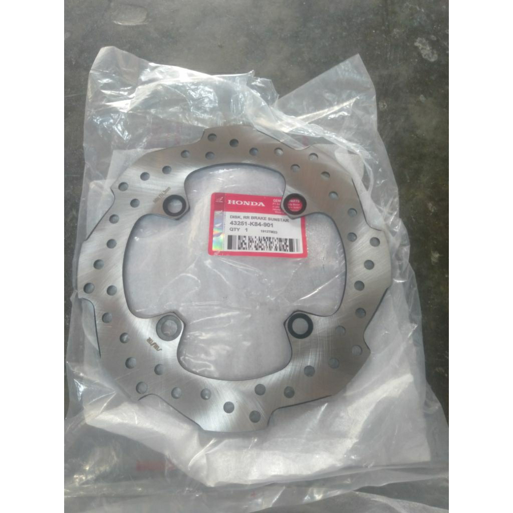 piringan cakram belakang cbR 150.