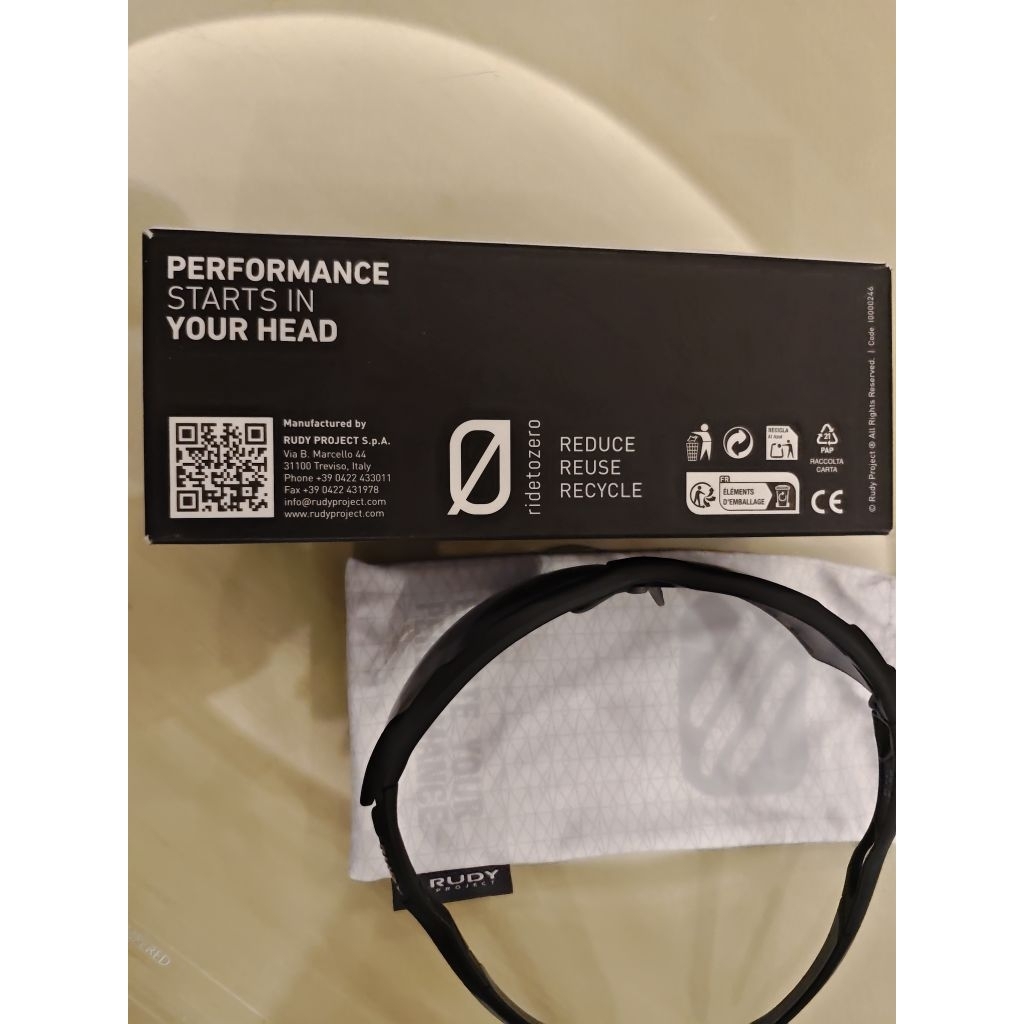 RUDY PROJECT PROPULSE BLACK MATTE SMOKE BLACK BLACK 3-N