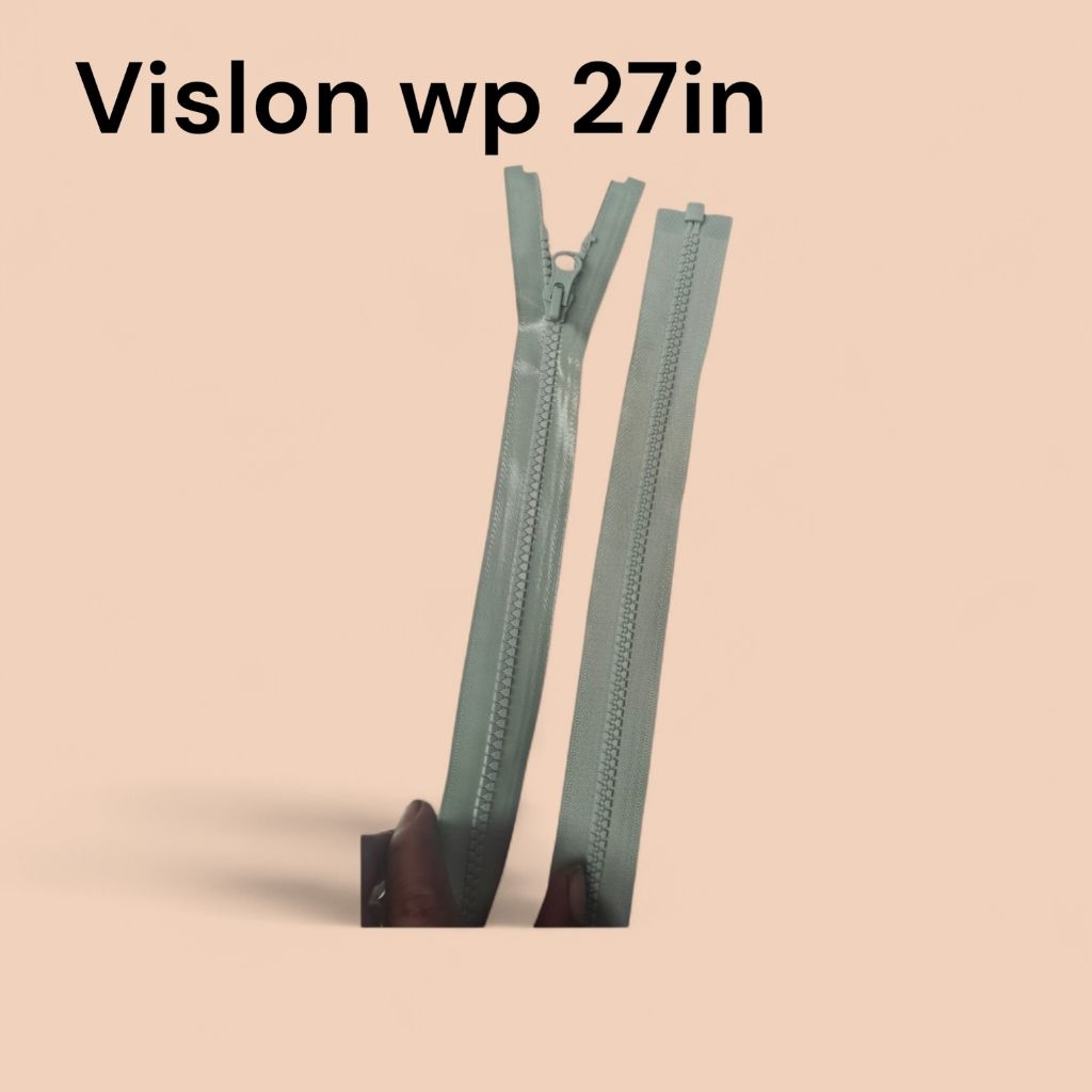 Resleting vislon waterproof ykk 27 in/ 69 cm 29 in 74cm no 5