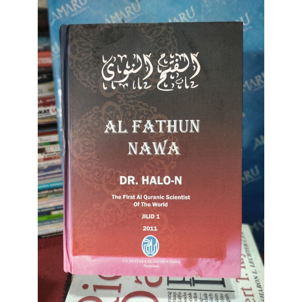 ORIGINAL BUKU AL FATHUN NAWA DR HALO N HARD COVER