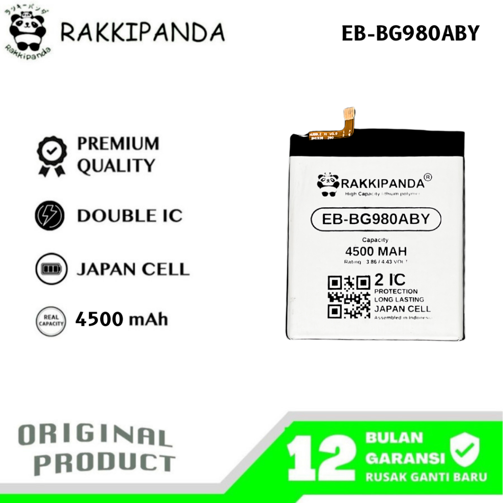 RakkiPanda - EB-BG980ABY Galaxy S20 Batre Batrai Baterai