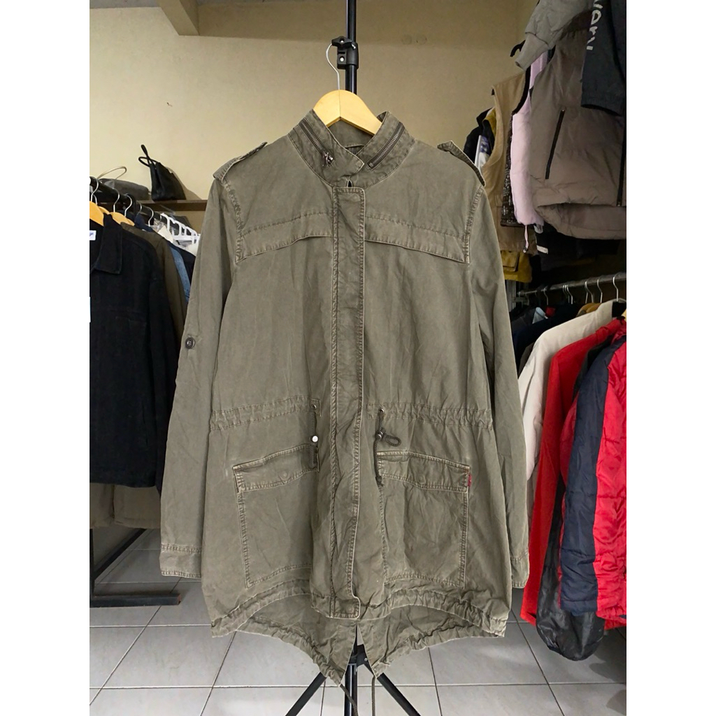 Jaket Parka Cewek/ Woman Levi's Size L