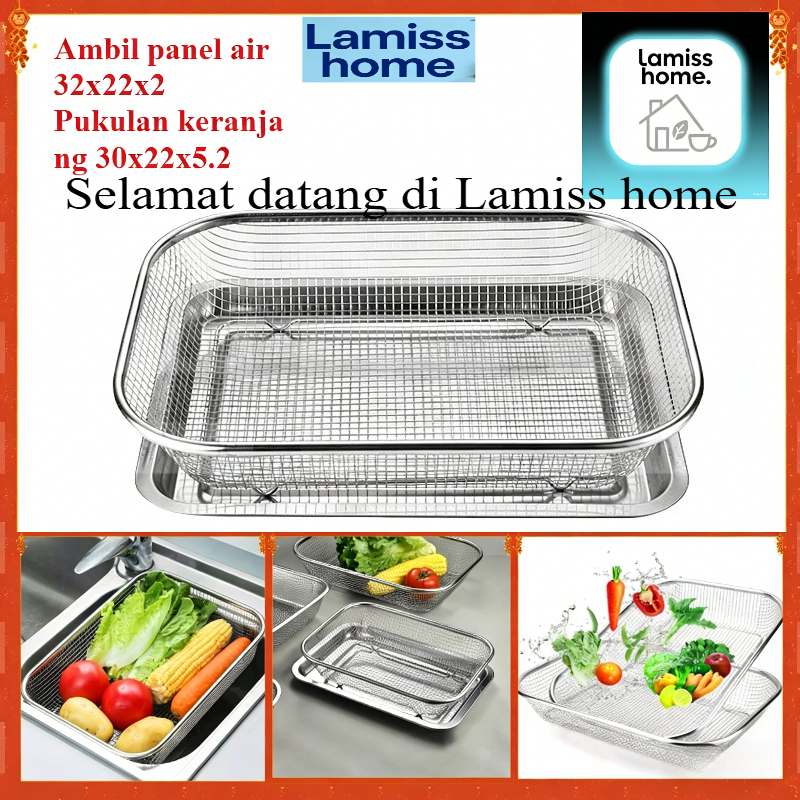 Saringan Stainless untuk Tirisan Gorengan Sayuran / Tirisan Gorengan Stainless