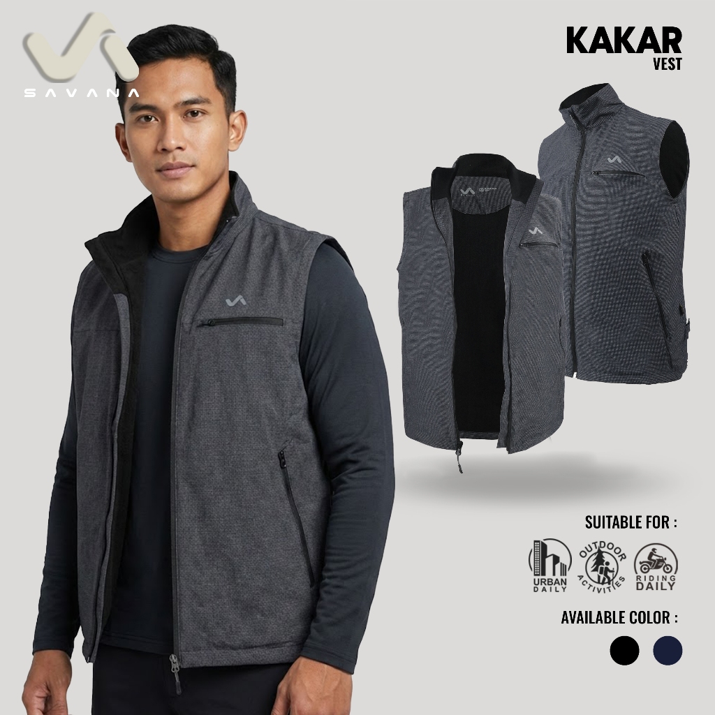 Savana Rompi Vest - Kakar