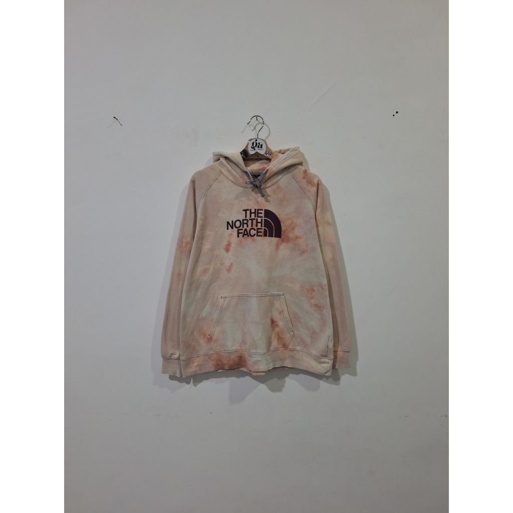 Vintage TNF Faded tyedye hoddie 00's