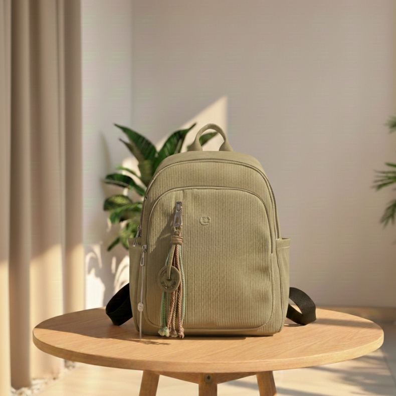 [SUMMER] SIGHMON - Tas 3in1 Ransel, Selempang, Jinjing Wanita FREE BAGCHARM