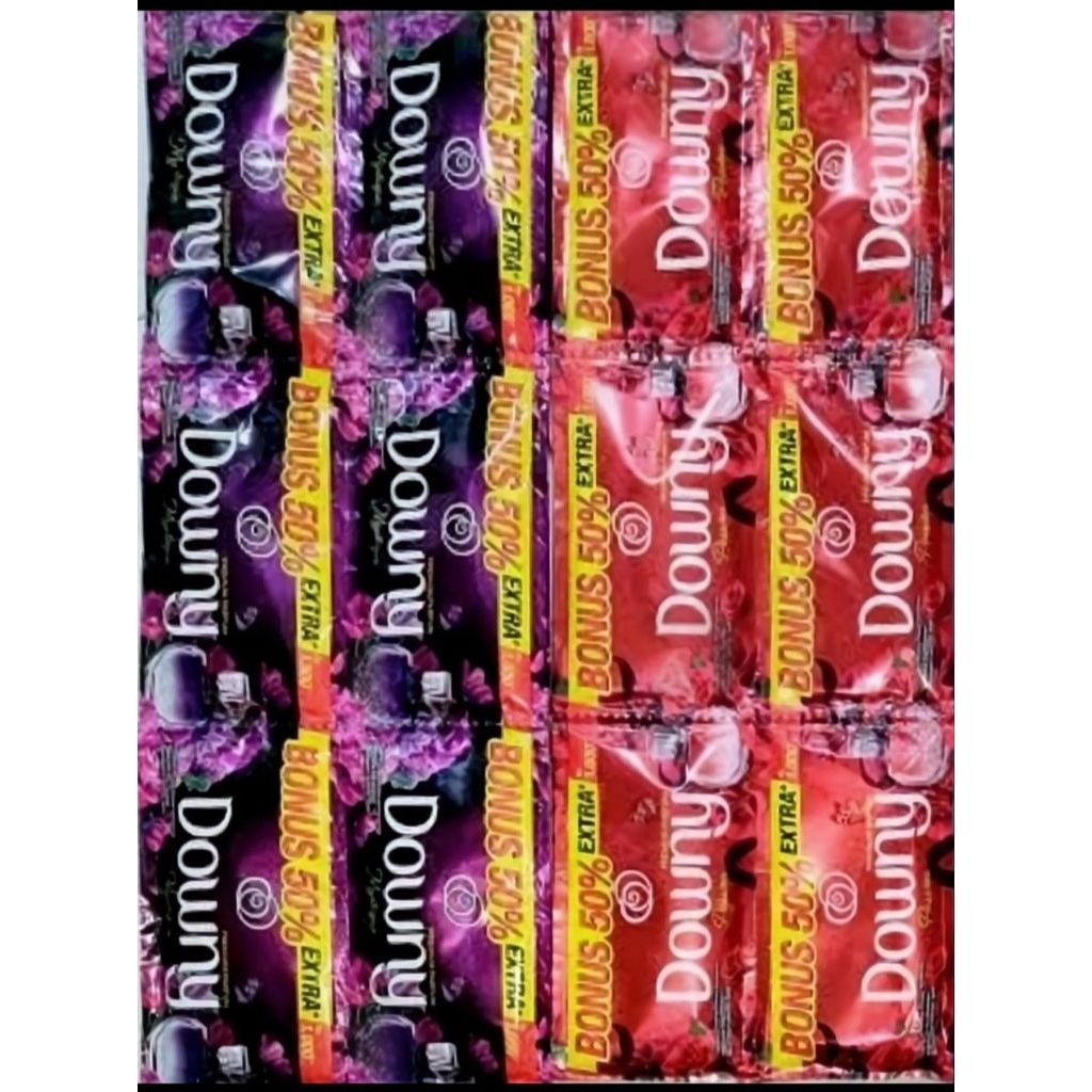 Downy Pewangi Rencengan 1000 - 7 SACHET *BELI 6 GRATIS 1* / Downi Pewangi pakaian 22ml