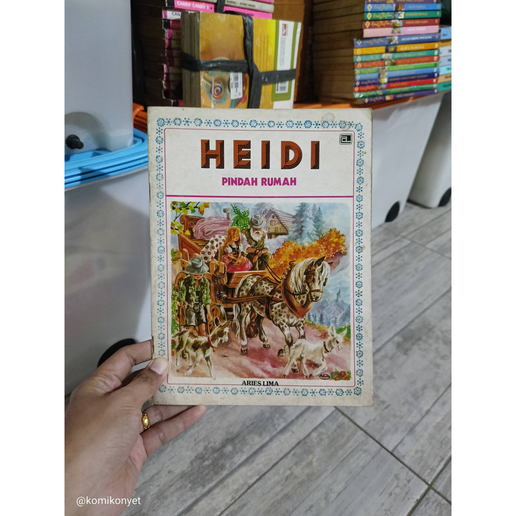 Buku Cerita Anak Klasik Heidi Pindah Rumah Penerbit Aries Lima