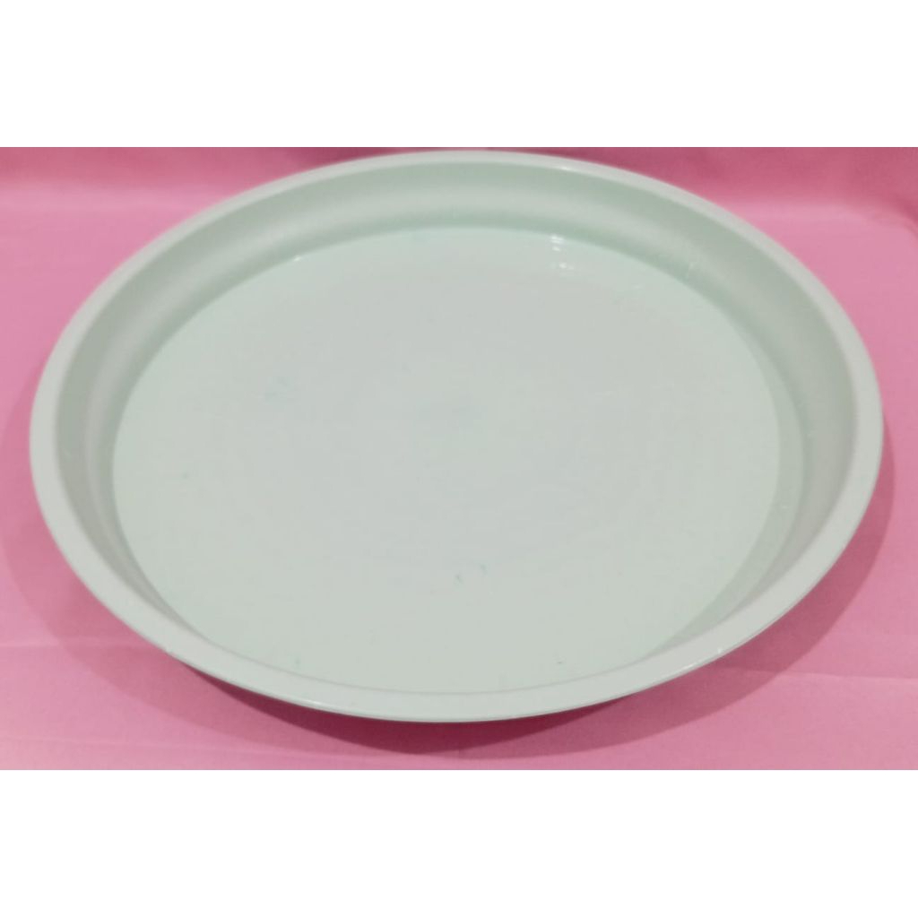 1 PCS TOSCA NAMPAN PLASTIK BULAT POLOS MURAH MERIAH