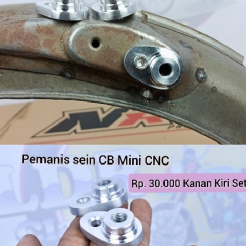 pemanis sein CB / dudukan sein CB belakang mini