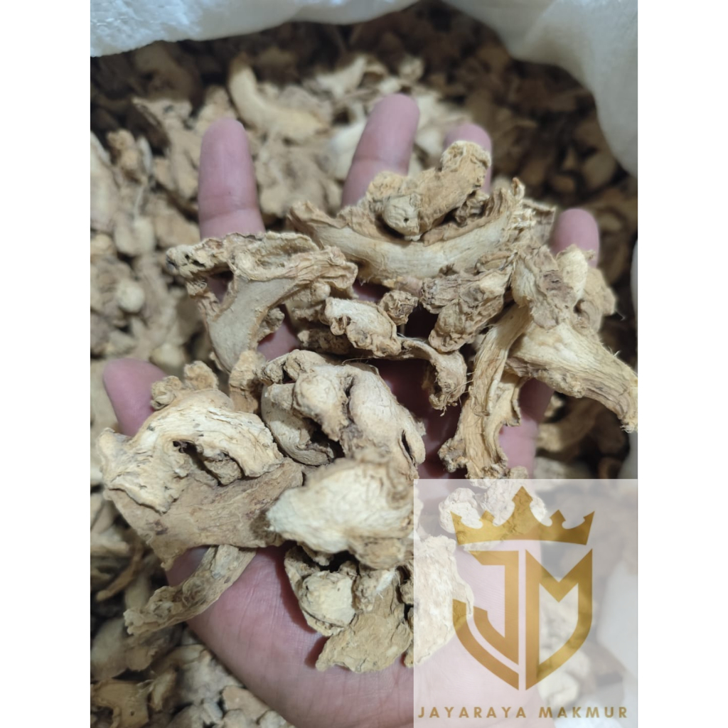 Jahe Gajah Kering Bersih iris/rajang Premium 1kg dan 500gr