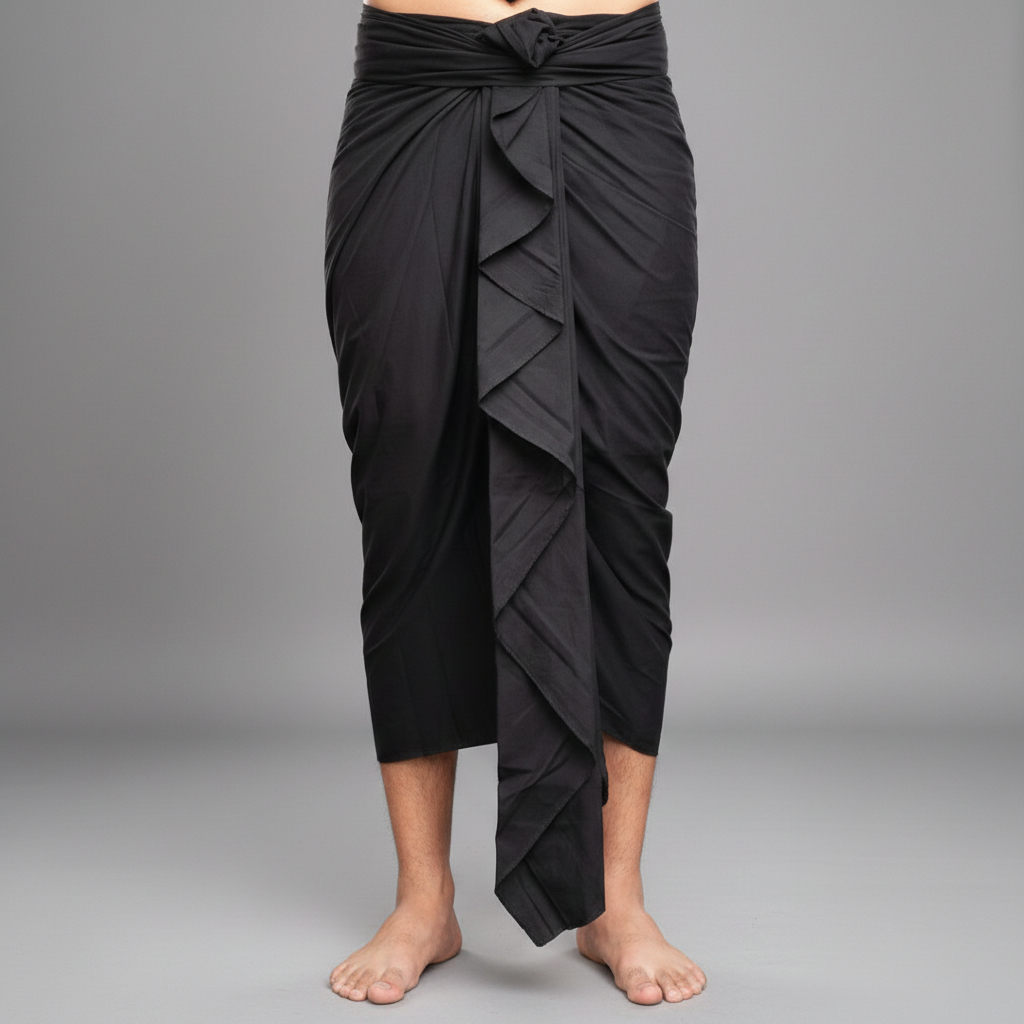 NEW BAWAHAN SARUNG KAMEN BALI PRIA SETENGAH JADI SAPUT ADAT BALI LAKI LAKI JUMBO PREMIUM