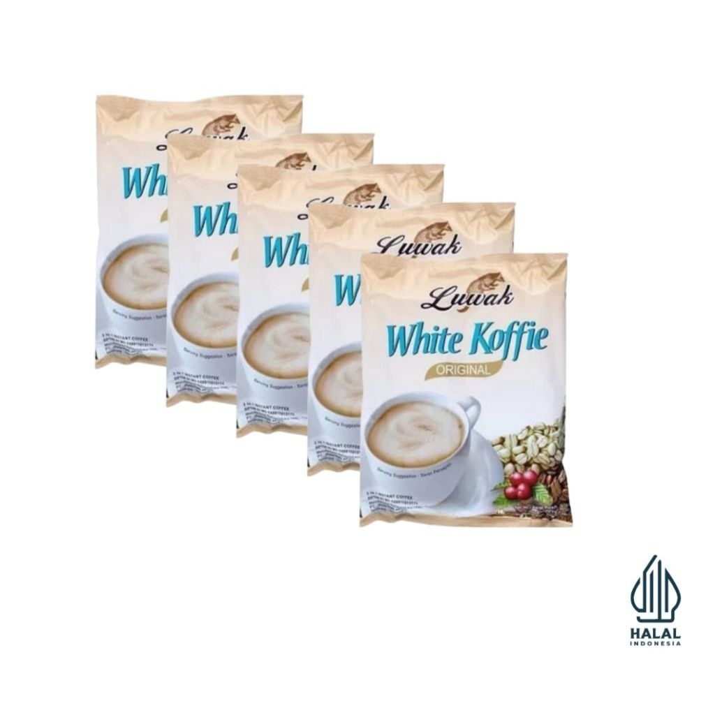 Kopi Luwak White Coffe Original 1 dus isi 12 renceng
