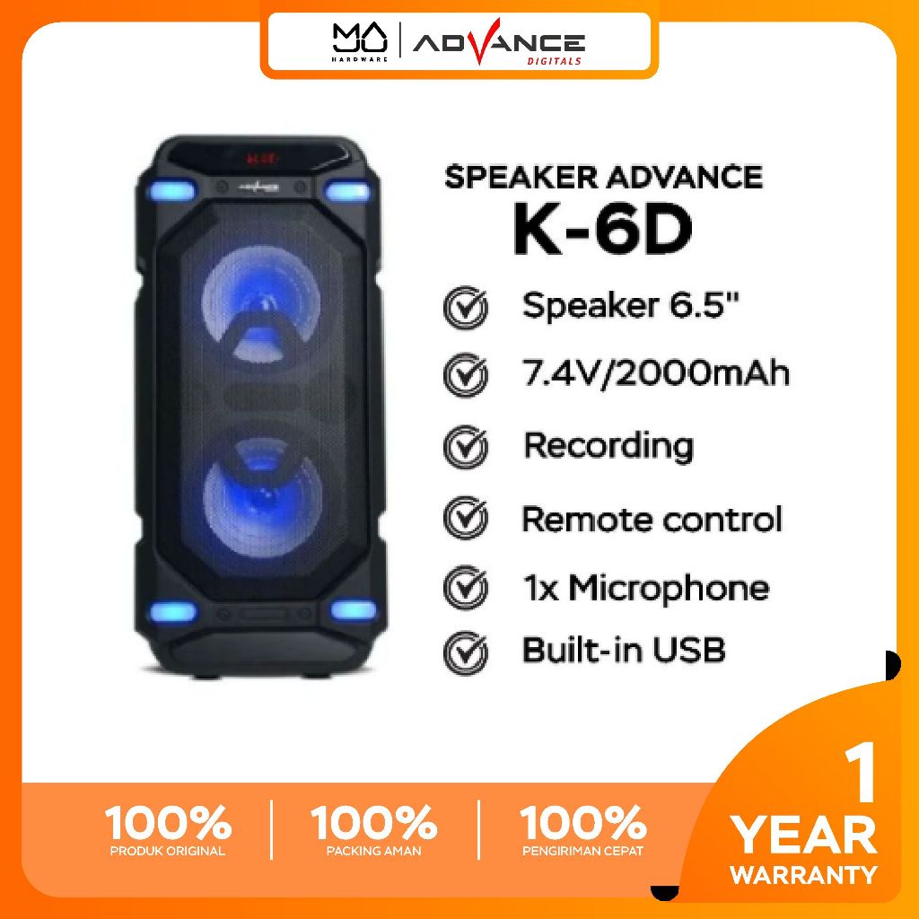 SPEAKER ADVANCE K-6D