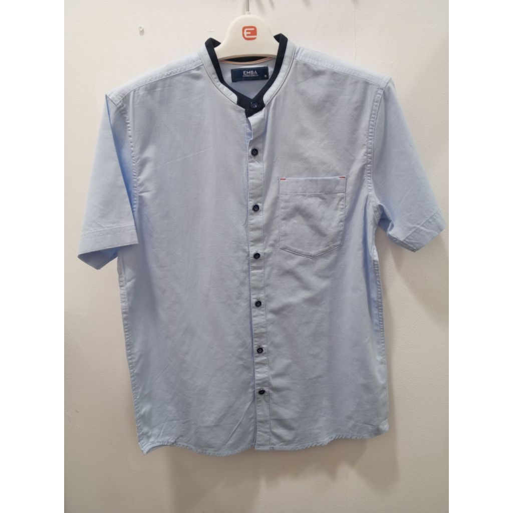 Baju Koko lengan pendek pria Emba original size M-XL