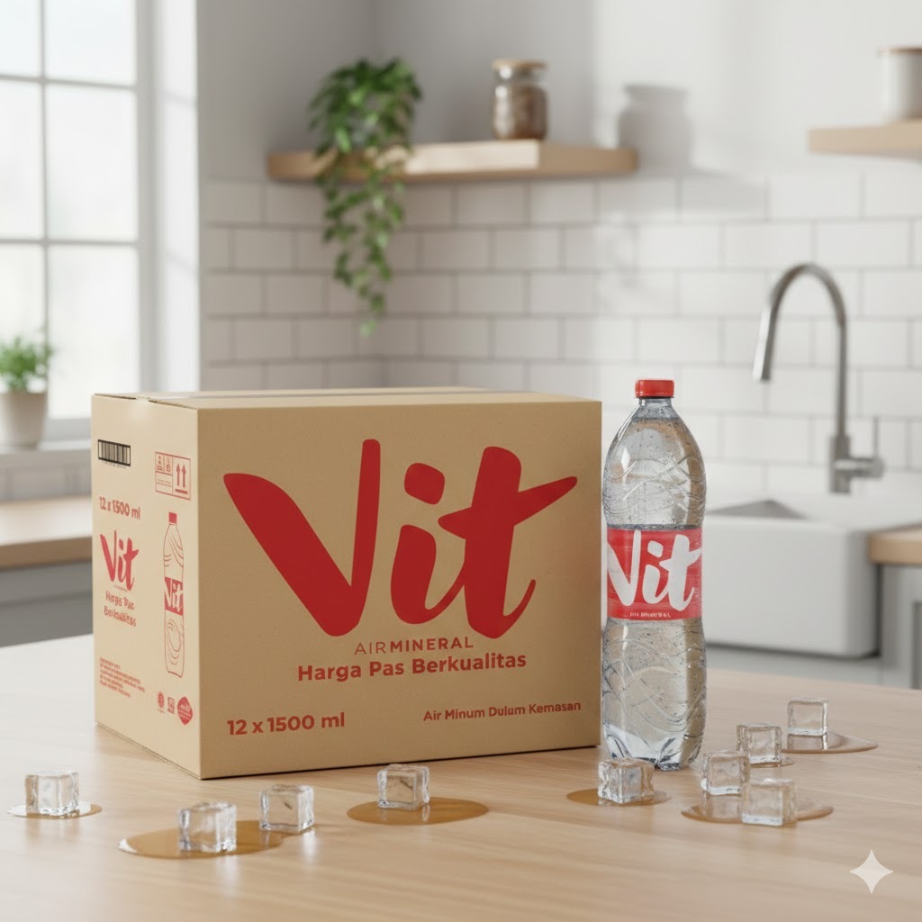 Vit 1500ml x 12 Botol (1 Dus)