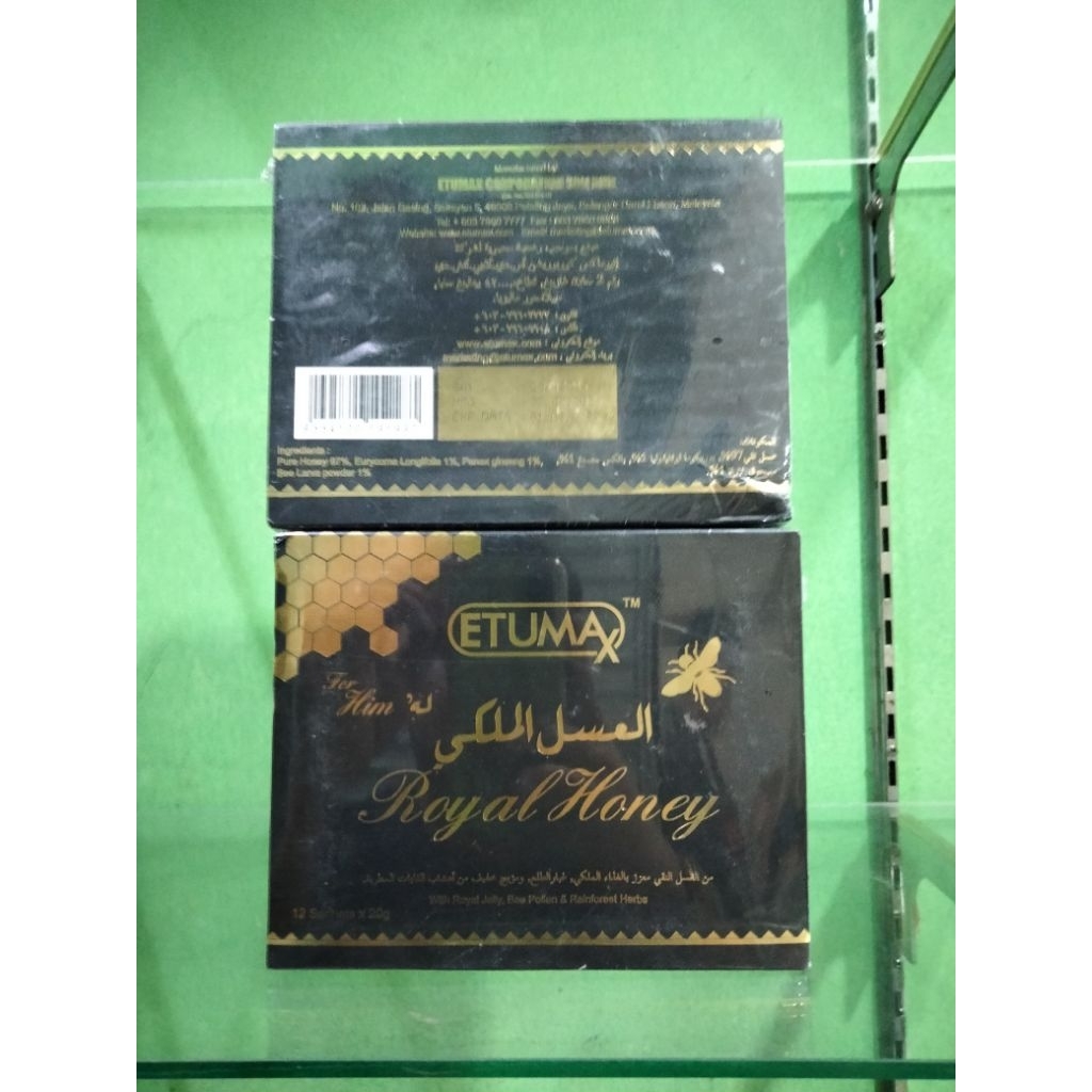 Etumax royal honey for him isi 12 pcs