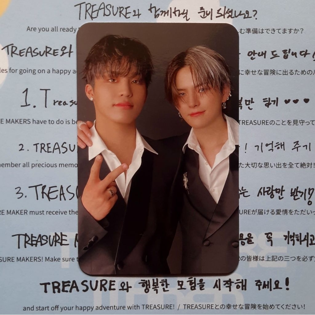 [OFFICIAL] PC Photocard Treasure Unit Japan MD Reboot Yoshi Jeongwoo