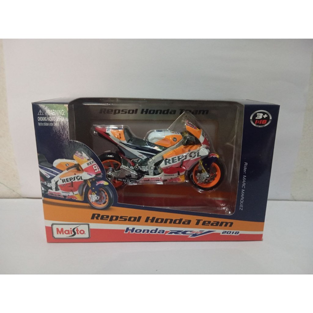 Diecast Motogp Marc Marquez miniatur moto GP repsol honda motor Bagnaia Gresini Rossi