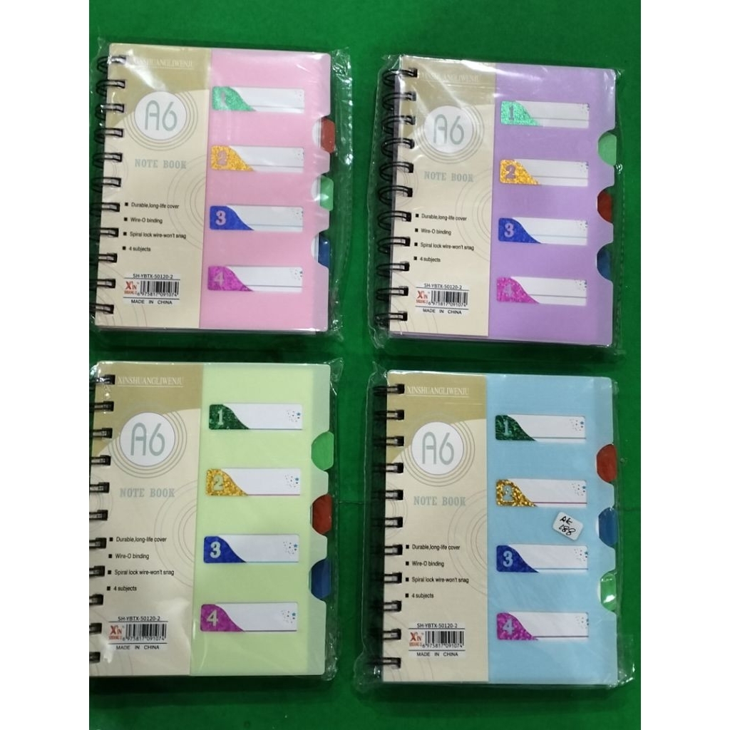 NOTES KAWAT A6 INDEX NOTES KAWAT NOTES MINI NOTES CANTIK