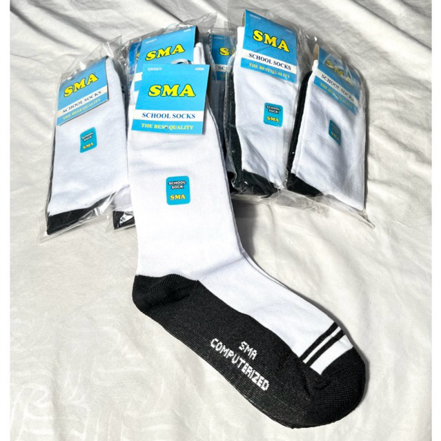 3 pasang kaos kaki anak sekolah bahan premium / kaos kaki anak sekolah SMA