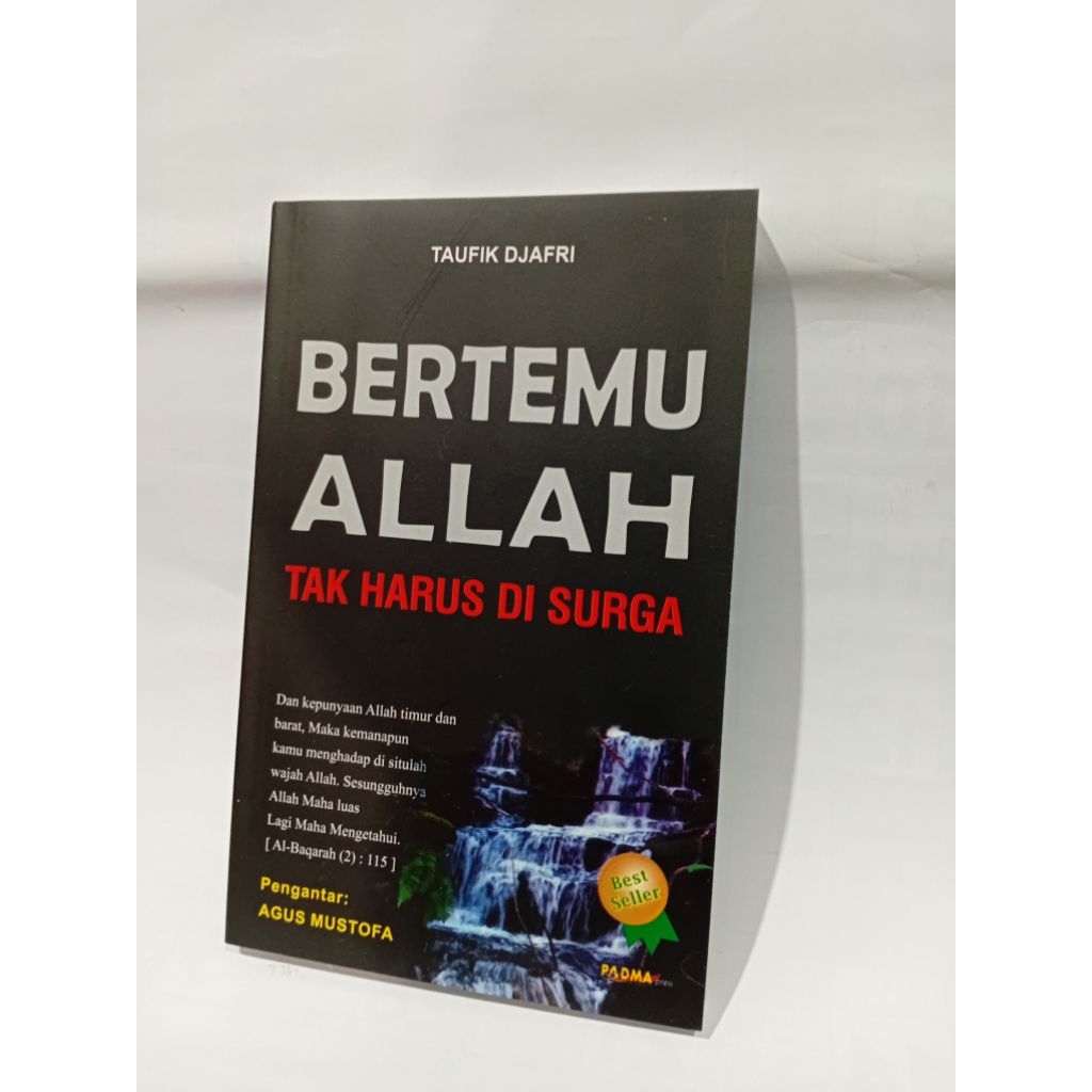 Buku Bertemu Allah Tak Harus di Surga Tasawuf Modern Taufik Djafri
