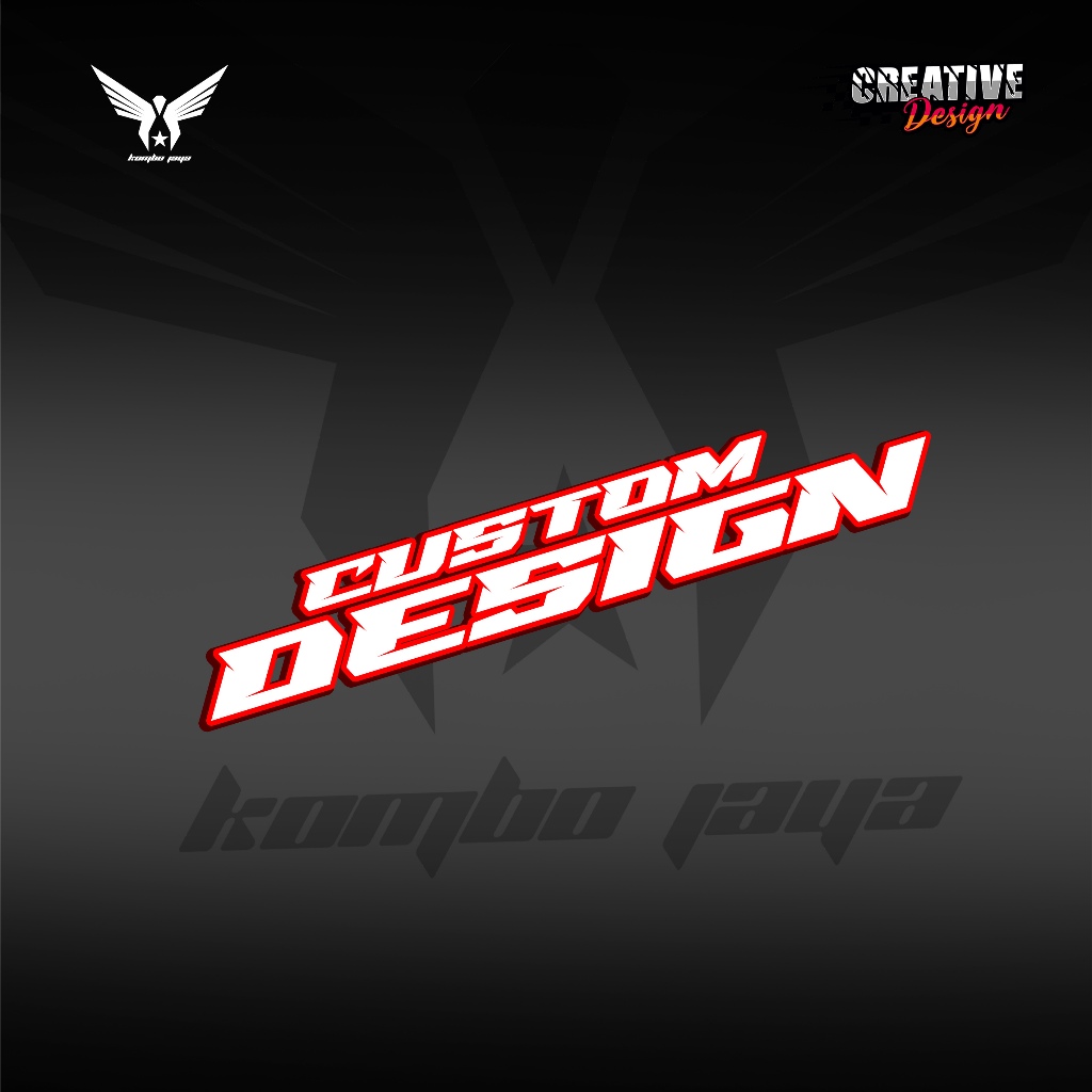 CUSTOM DESAIN LOGO BURUNG/PT/KOMUNITAS DLL