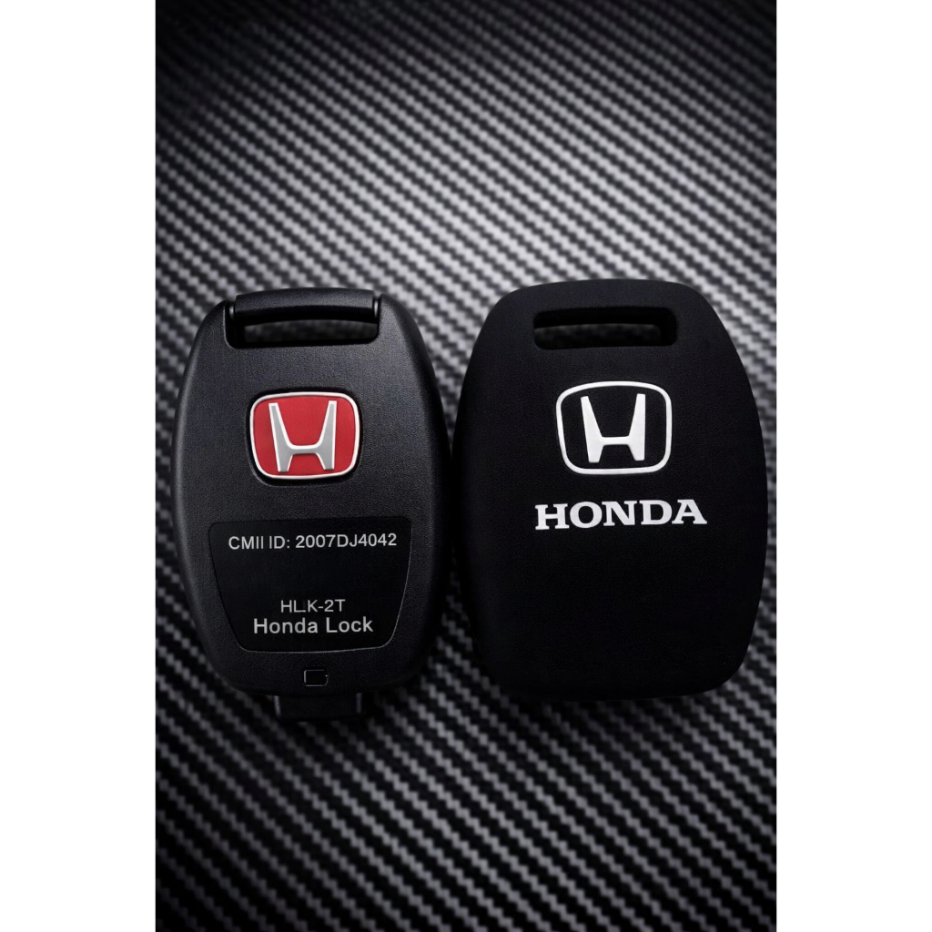 PAKET CASING COVER KUNCI REMOTE MOBIL HONDA JAZZ JAZZ RS | CASING + SILIKON