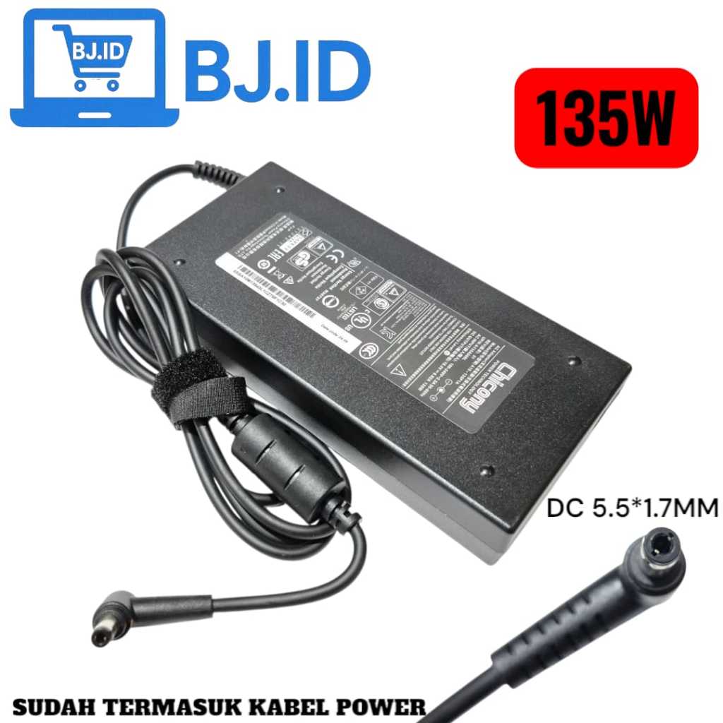 Adaptor Charger Laptop Gaming Axioo pongo 725 135w