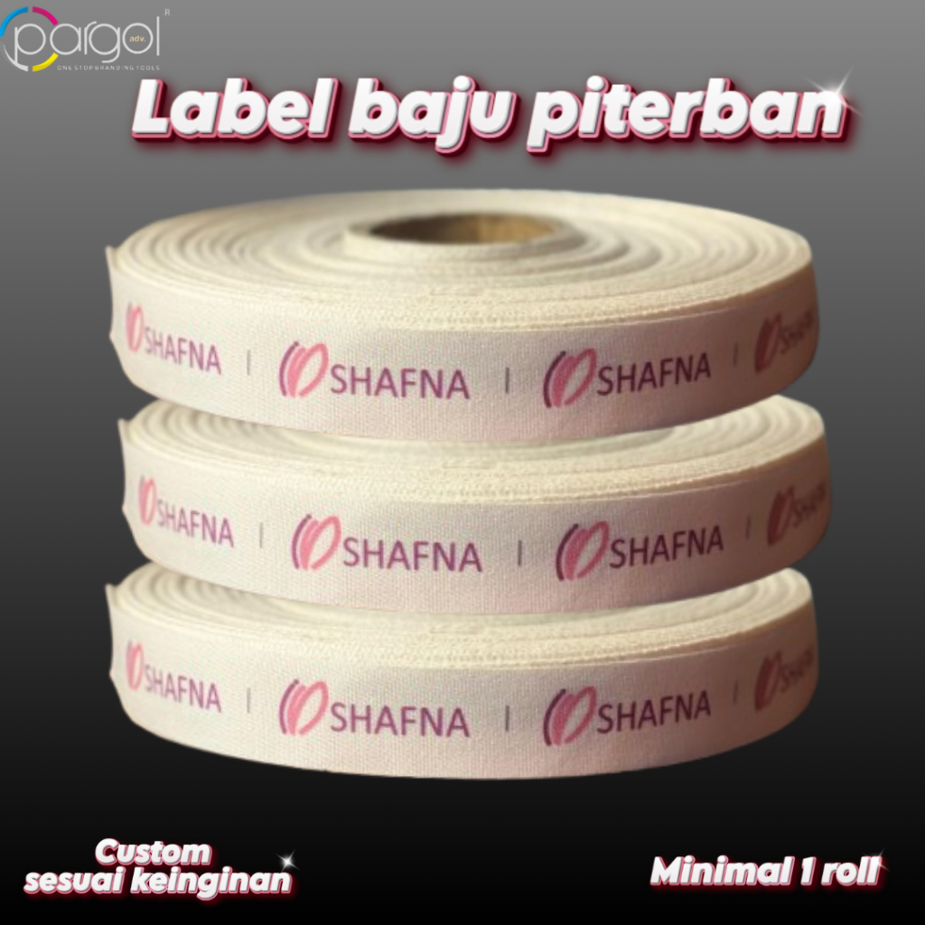 Label Baju Custom Piterban – Label Merk Baju Katun Import Premium