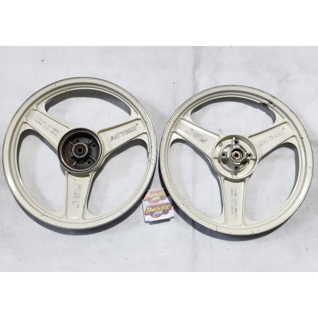 velg pelek pelk palang bintang cast wheel rim ring 17 merk Daytona japan palang 3 for Yamaha fizr Ve
