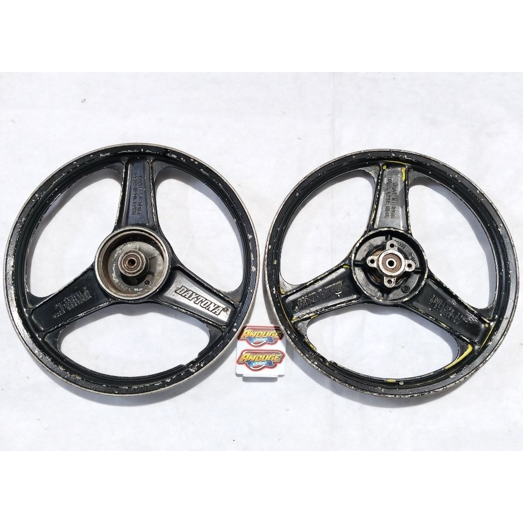 velg pelek pelk palang bintang cast wheel rim ring 17 merk Daytona japan palang 3 for subsitusi pnp 