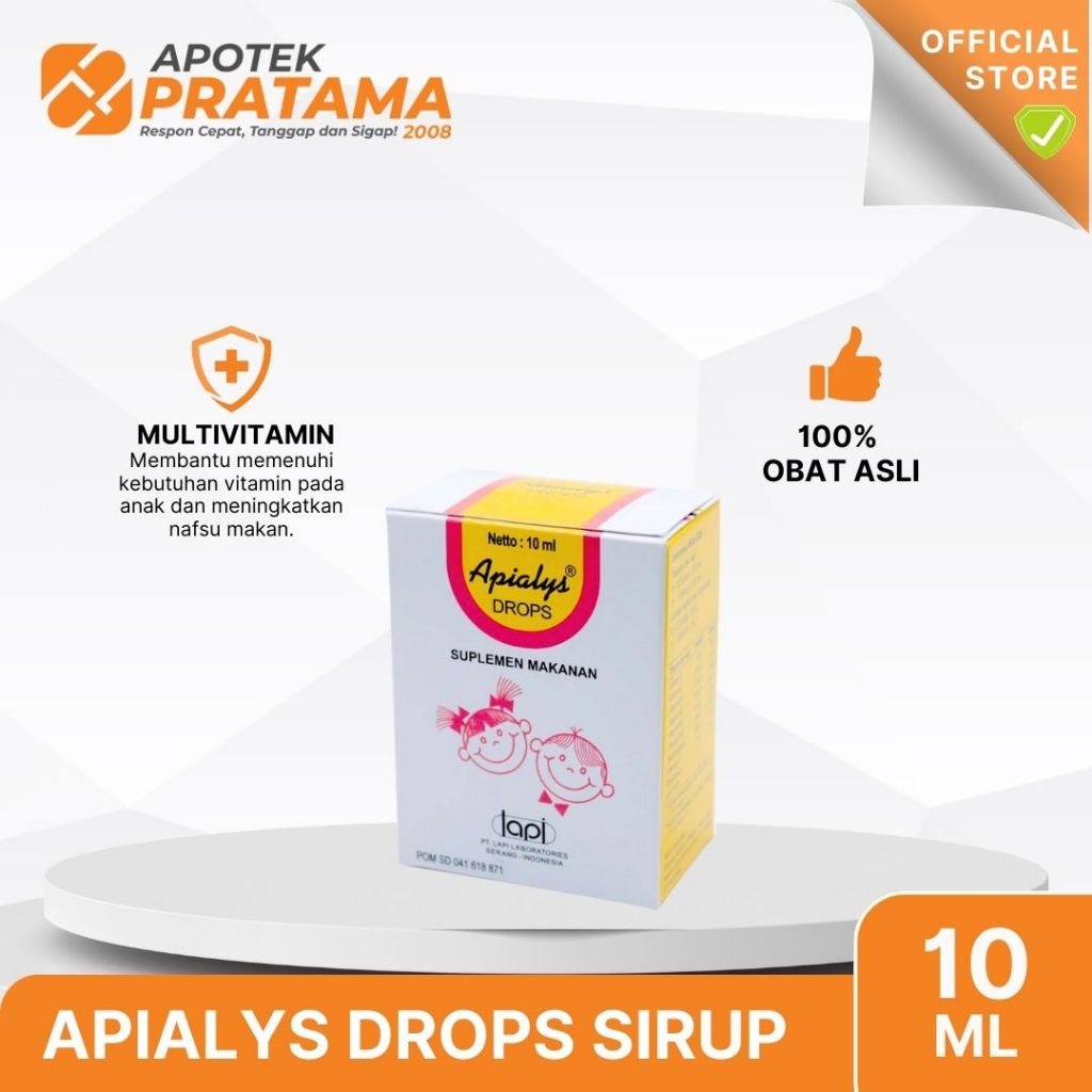 APIALYS DROP 10ML / APIALYS SIRUP 100ML / Apialys sirup
