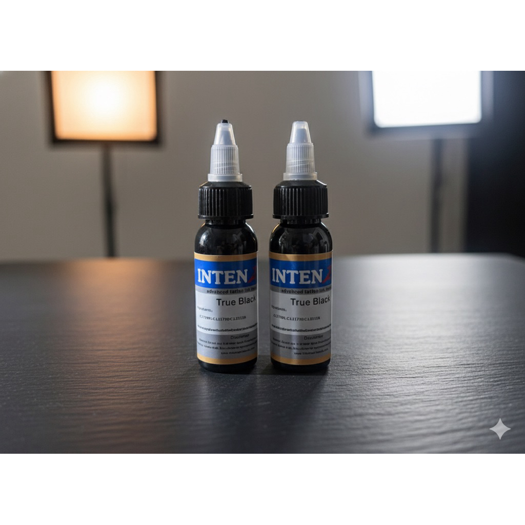 tinta tato hitam intenze sameday instan