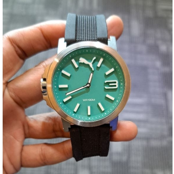 PUMA ULTRASIZE LDS RUBBER BLUE Watch PU103462009