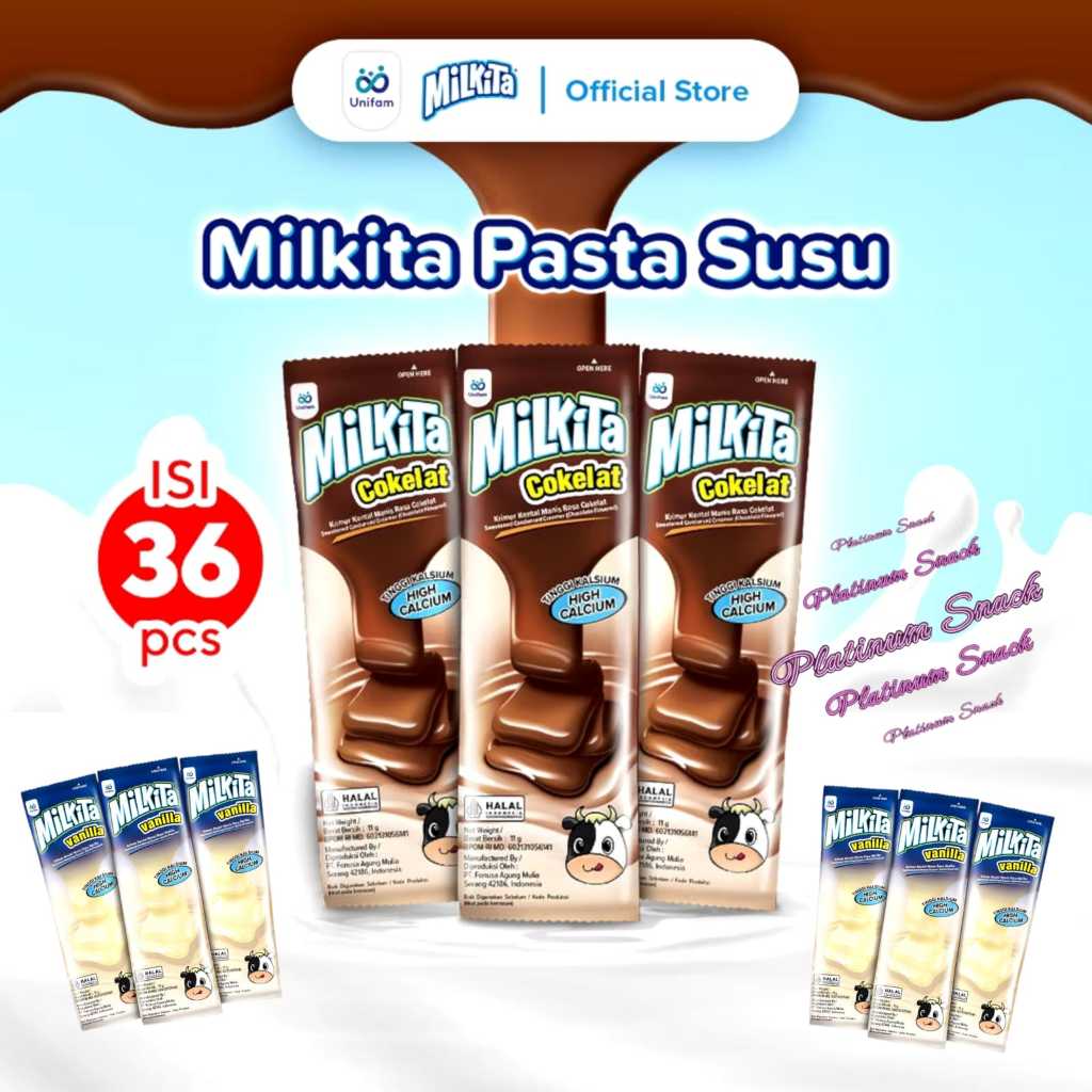 Milkita Pasta | Isi 36 Pcs